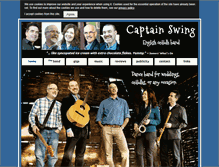 Tablet Screenshot of captainswing.org.uk